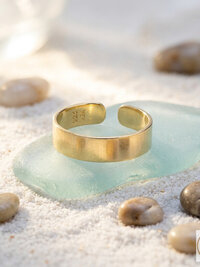14 K Gold Plated Minimalist Toe Ring