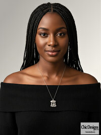 Sterling Silver Preciosa Cal Necklace