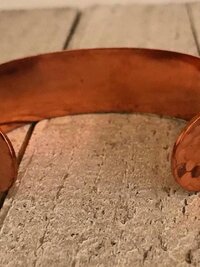 Handcrafted Hammered Copper Cuff – Handcrafted Boho Bracelet, Bohemian Jewelry