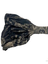 Black & Tan Tie Dye Boho Headband - Stylish Bohemian Headwrap, Headbands for Women