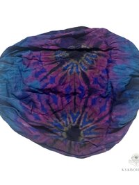 Dark Blue Tie Dye Boho Headband - Stylish Bohemian Headwrap, Headbands for Women