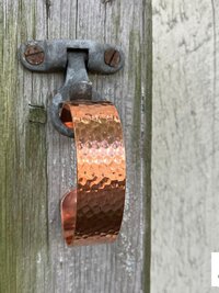 Handcrafted Hammered Copper Cuff – Handcrafted Boho Bracelet, Bohemian Jewelry