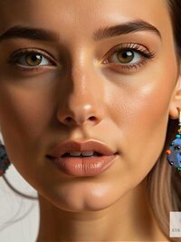 Handcrafted Boho Button Earrings - Dangle Earrings, Sustainable Upcycled Jewelry