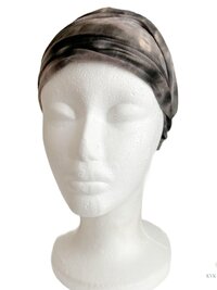 Brown Tie-Dye Boho Headband, Stylish Bohemian Headwrap, Headbands for Women
