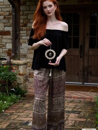 Handmade Double Sun Bells Metal Wind Chime - Soothing Outdoor Sounds, Rustic Garden Decor