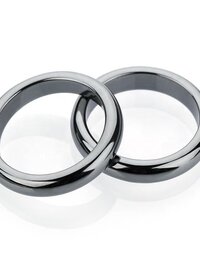 4mm Dome Hematite Ring 