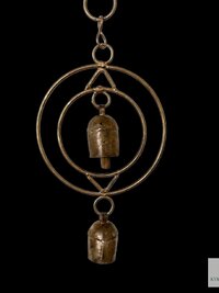 Serenity: Round Zen Bells Wind Chime & Garden Decor