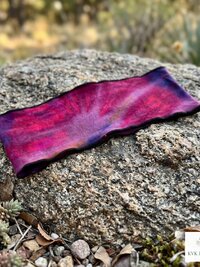 Boho Tie Dye Headband – Wide Yoga Running Sweatband, Hippie Hair Accessory