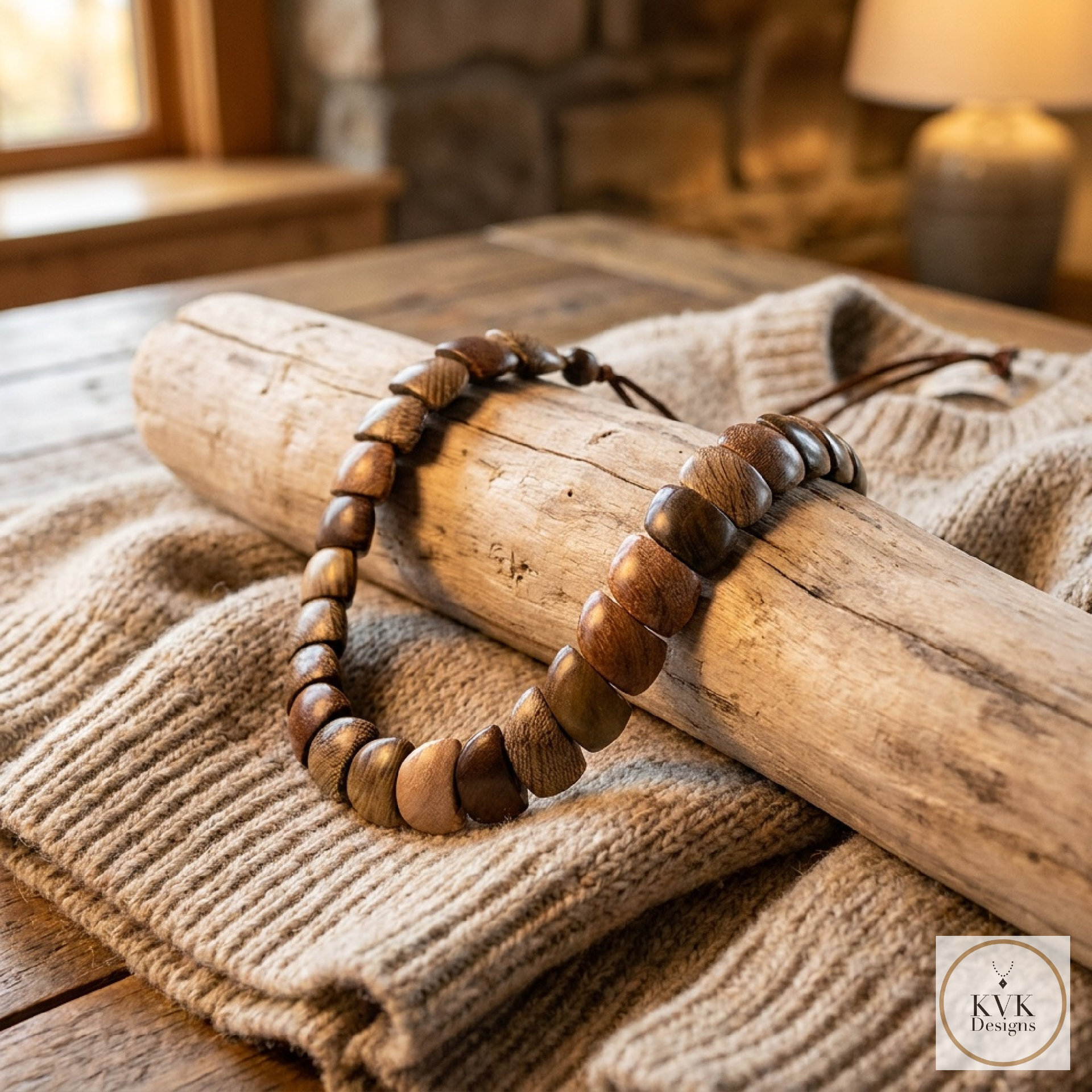 Dance with Druids Wood Necklace