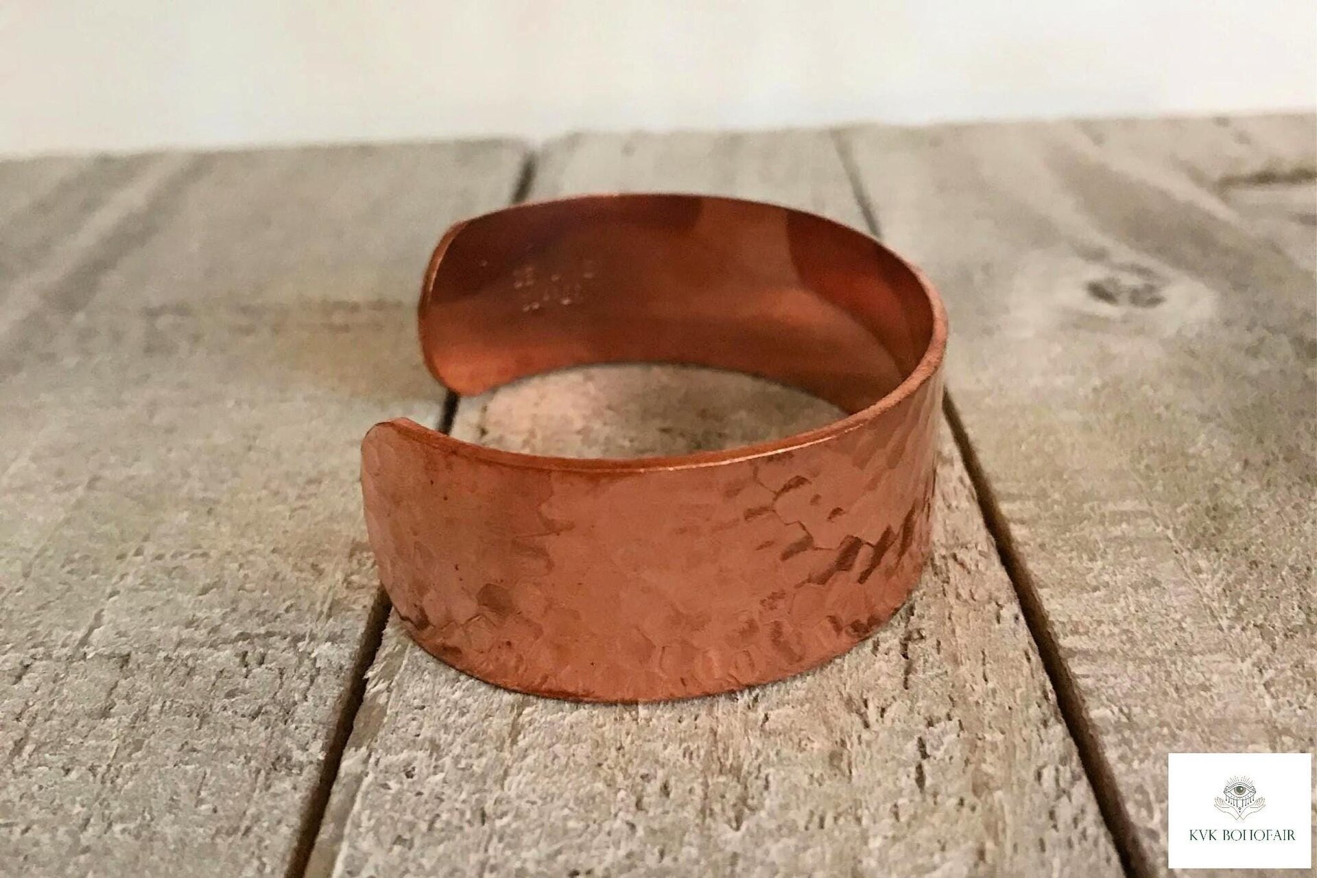 Handcrafted Hammered Copper Cuff – Handcrafted Boho Bracelet, Bohemian Jewelry
