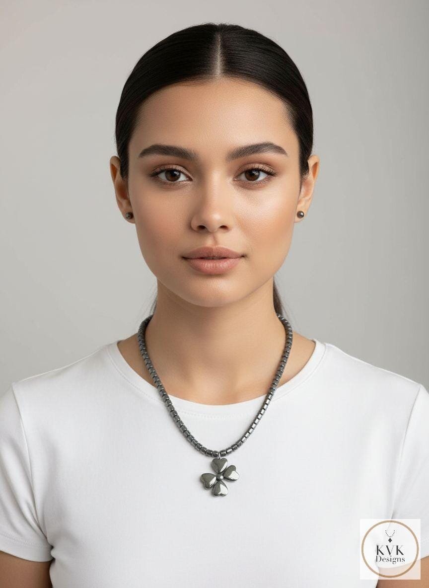 Dogwood Hematite Necklace