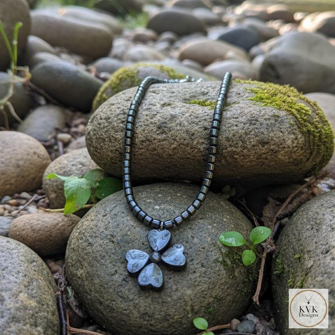 Dogwood Hematite Necklace