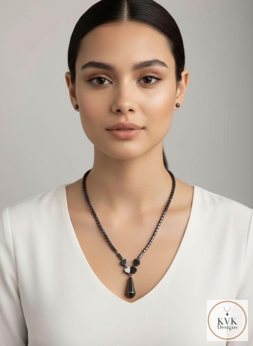 Fancy Hematite Necklace