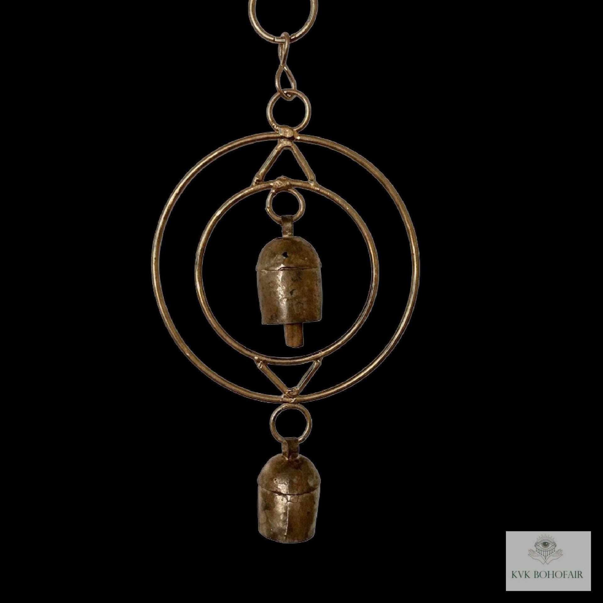 Serenity: Round Zen Bells Wind Chime & Garden Decor
