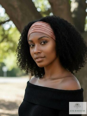 Brown Tie Dye Boho Headband, Stylish Bohemian Headwrap, Headbands for Women