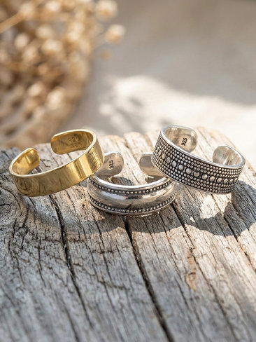Silver Toe Rings