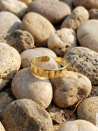 14 K Gold Plated Minimalist Toe Ring