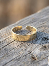 14 K Gold Plated Minimalist Toe Ring