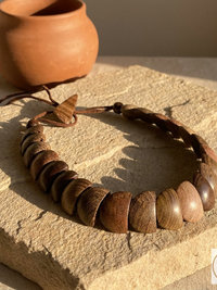 Dance with Druids Wood Necklace