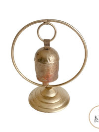 Meditation Bell on Stand | Handcrafted Mindfulness Chime
