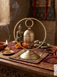 Meditation Bell on Stand | Handcrafted Mindfulness Chime
