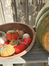 Pumpkin Felt Garland, Fall Décor