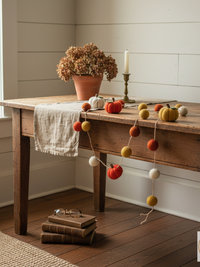 Pumpkin Felt Garland, Fall Décor