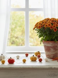 Pumpkin Felt Garland, Fall Décor