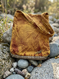 Buddha Hemp Cotton Crossbody Bag 