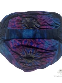 Dark Blue Tie Dye Boho Headband - Stylish Bohemian Headwrap, Headbands for Women