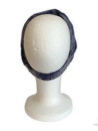 Indigo Blue Tie Dye Boho Headband - Stylish Bohemian Headwrap, Headbands for Women