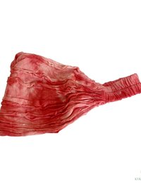 Red Tie Dye Boho Headband - Stylish Bohemian Headwrap, Headbands for Women