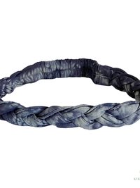 Tie Dye Braided Boho Headband - Yoga Headband, Headbands for Women