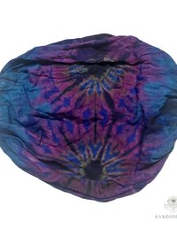 Dark Blue Tie Dye Boho Headband - Stylish Bohemian Headwrap, Headbands for Women