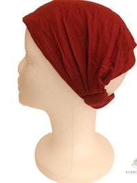 Red Boho Headband -  Stylish Bohemian Headwrap, Headbands for Women