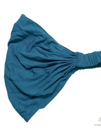 Teal Blue Boho Headband - Stylish Bohemian Headwrap, Headbands for Women