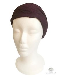Purple Boho Headband -  Stylish Bohemian Headwrap, Headbands for Women
