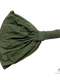 Olive Green Boho Headband -  Stylish Bohemian Headwrap, Headbands for Women