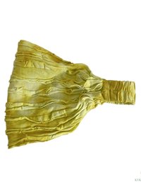 Yellow Tie Dye Boho Headband - Stylish Bohemian Headwrap, Headbands for Women