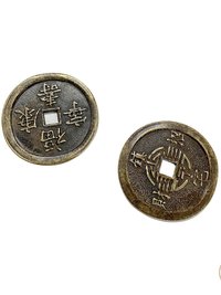 Good Luck Charm: Feng Shui Chinese Coin Pendant Necklace