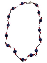 Handcrafted Nepal Beaded Necklace, Boho Gemstone Jewelry