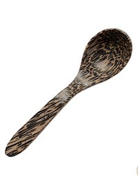Eco-Friendly Palm Wood Coffee Scoop - Hand Carved 1 Tablespoon Spoon