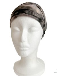 Brown Tie-Dye Boho Headband -  Stylish Bohemian Headwrap, Headbands for Women