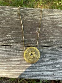 Good Luck Charm: Feng Shui Chinese Coin Pendant Necklace