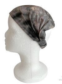 Brown Tie-Dye Boho Headband -  Stylish Bohemian Headwrap, Headbands for Women