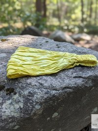 Yellow Tie Dye Boho Headband - Stylish Bohemian Headwrap, Headbands for Women