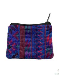Small Guatemalan Huipil Coin Purse - Colorful and Unique Accessory