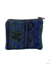 Small Guatemalan Huipil Coin Purse - Colorful and Unique Accessory