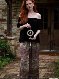 Handmade Double Sun Bells Metal Wind Chime - Soothing Outdoor Sounds, Rustic Garden Decor