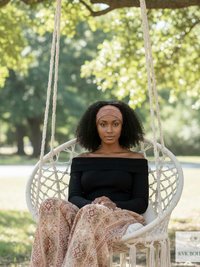 Brown Tie Dye Boho Headband - Stylish Bohemian Headwrap, Headbands for Women